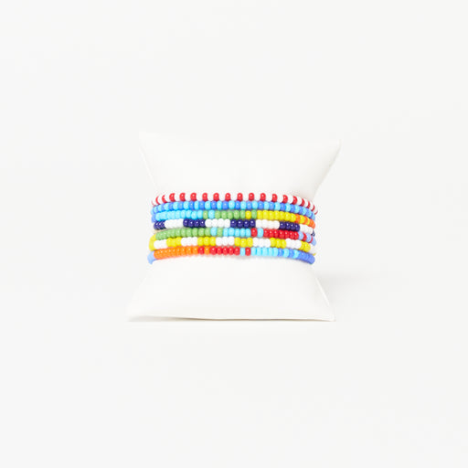 Elastic Bracelet Pack - Rainbow Mix