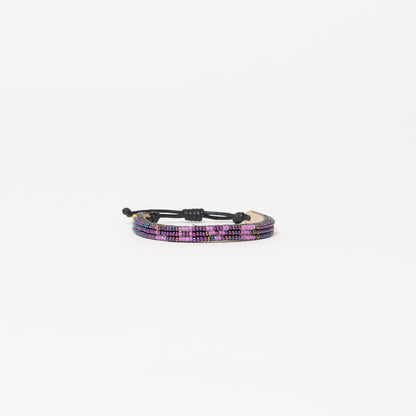 Skinny LOVE Bracelet - Amethyst/Purple