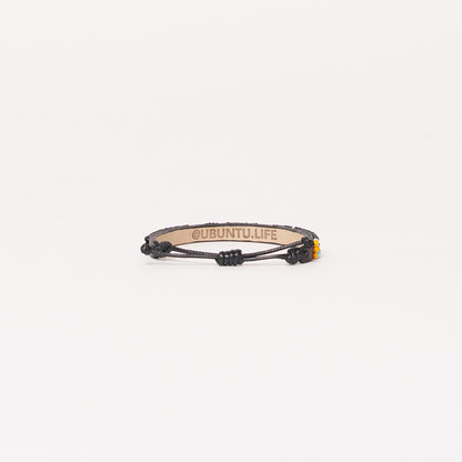 Skinny LOVE Bracelet - Black/White