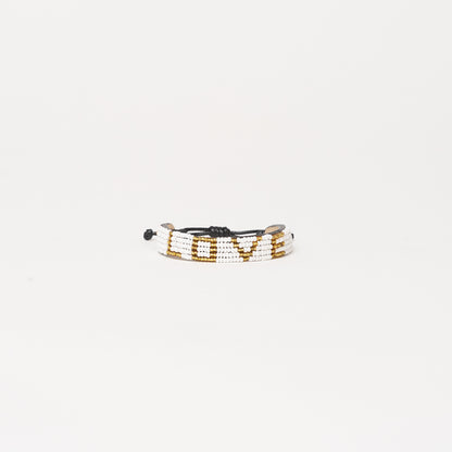 LOVE Bracelet - White/Gold