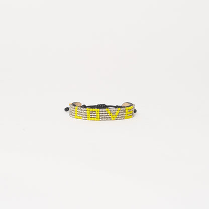 LOVE Bracelet - Silver/Yellow