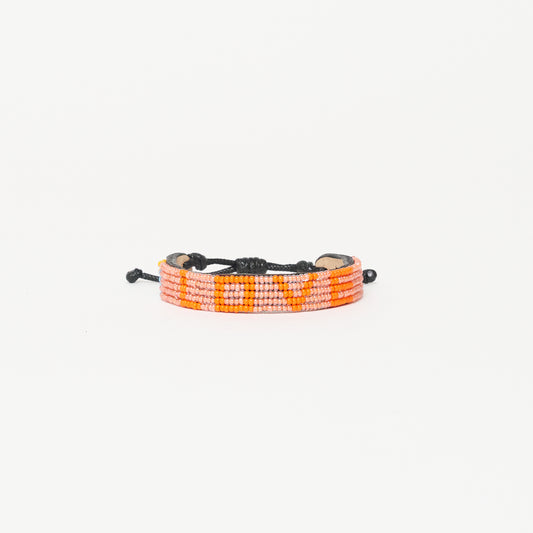 LOVE Bracelet - Sherbert/Orange