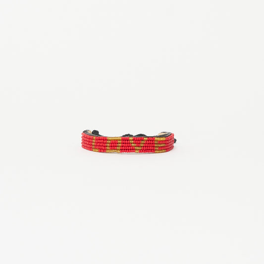 LOVE Bracelet - Red/Honey