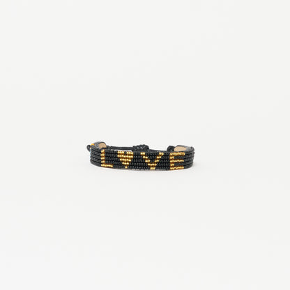 LOVE Heart Bracelet - Black/Gold