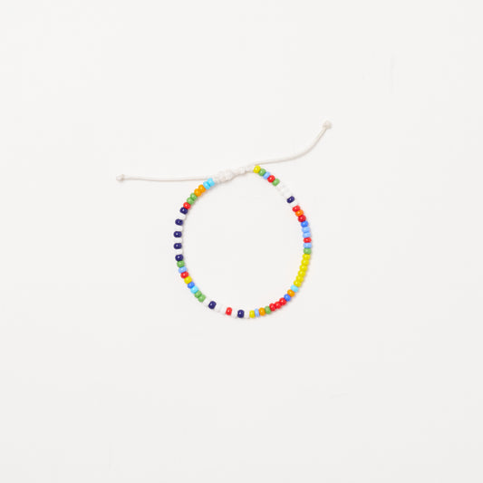 Single Strand Bracelet - Rainbow Multi