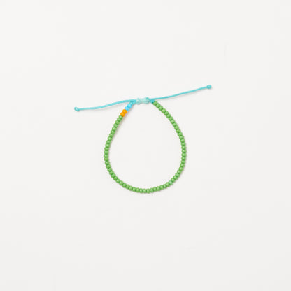 Single Strand Bracelet - Light Green