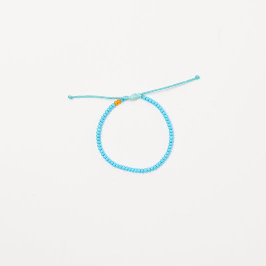 Single Strand Bracelet - Light Blue