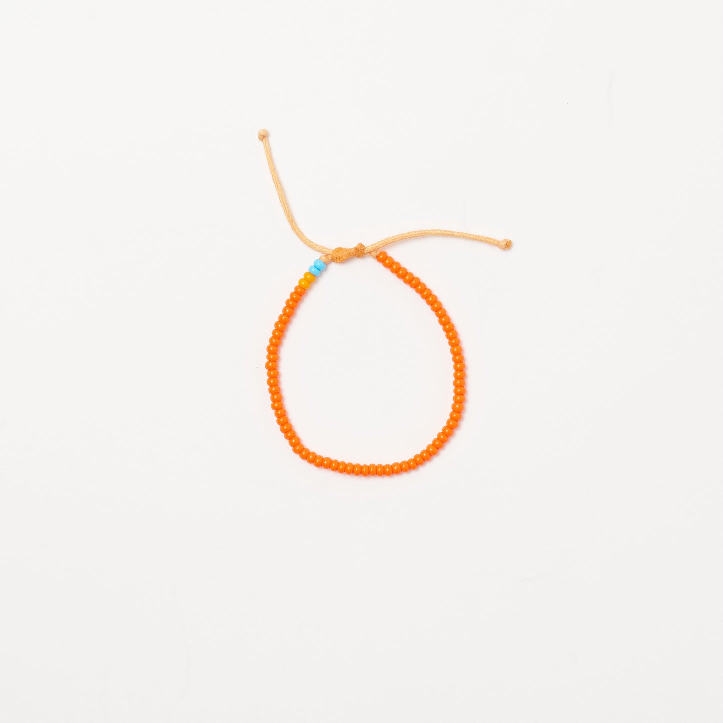 Single Strand Bracelet - Orange