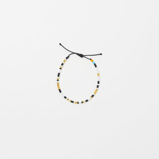 Single Strand Bracelet - Metallic Multi