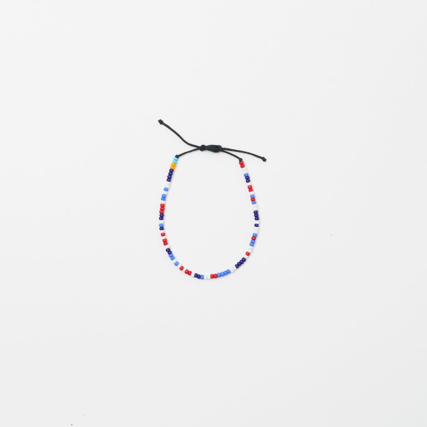 Single Strand Bracelet -  Blue Multi