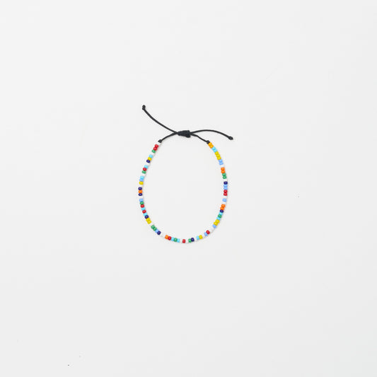 Single Strand Bracelet - Rainbow Multi