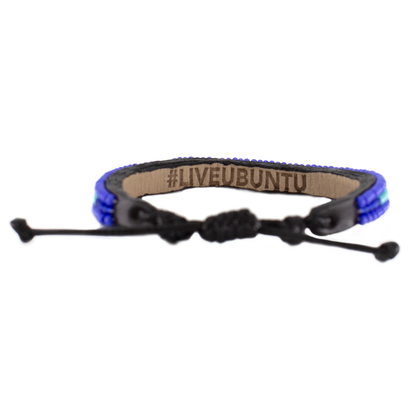 FINAL SALE: Skinny Nija Bracelet - Blue/Turquoise