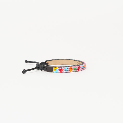 Skinny Msalaba Bracelet - Pearly Pink Multi lifestyle image