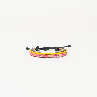 Skinny Mstari Bracelet - Pink/Orange