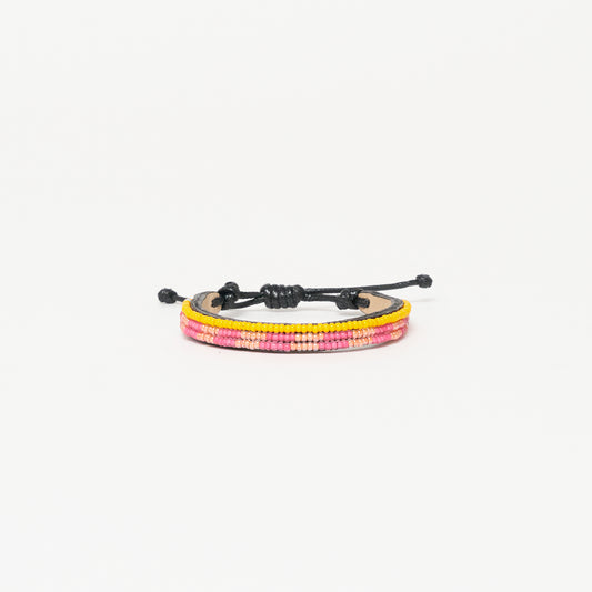 Skinny Mstari Bracelet - Pink/Orange