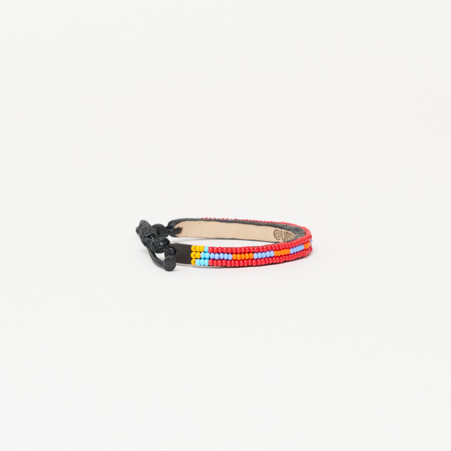 Skinny Nija Bracelet - Red/Blue Multi