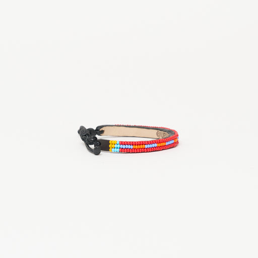 Skinny Nija Bracelet - Red/Bllue Multi lifestyle image