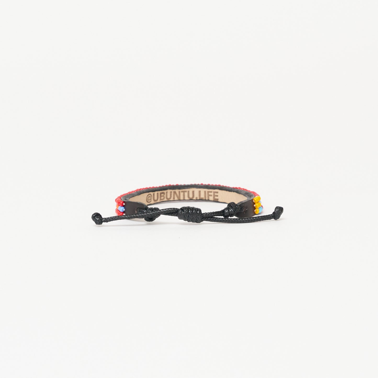 Skinny Nija Bracelet - Red/Blue Multi