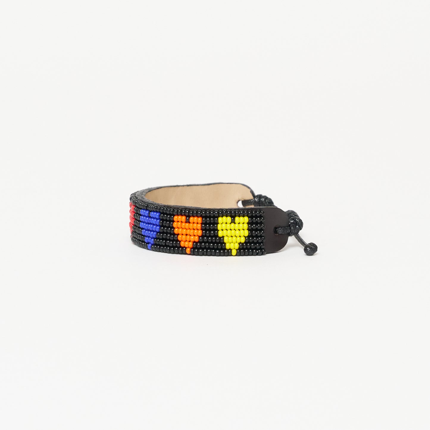 Mara Bracelet - Black Multi Hearts