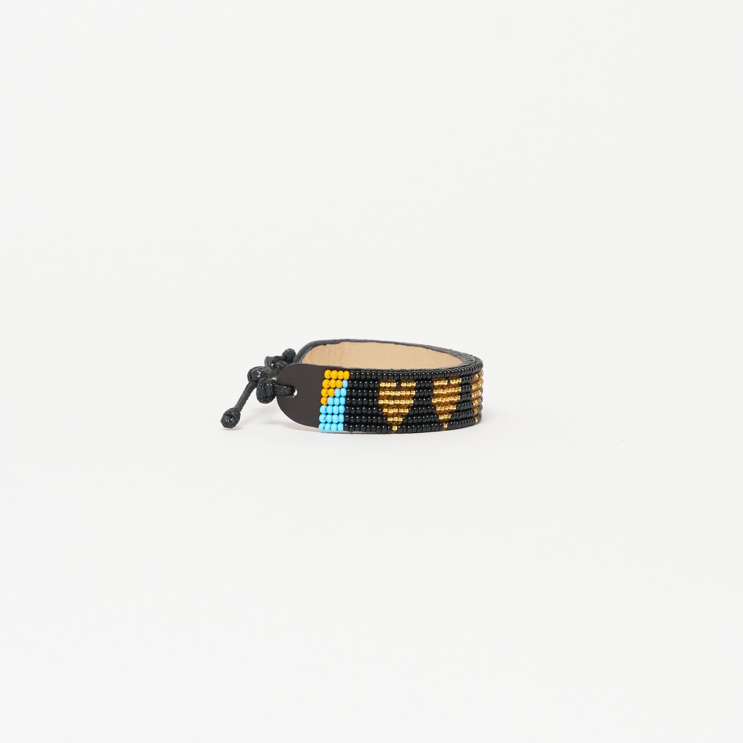 Mara Heart Bracelet - Black/Gold