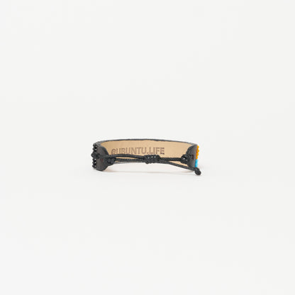 Mara Heart Bracelet - Black/Gold