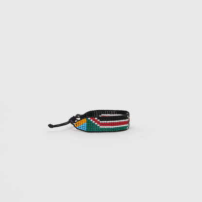 Woven Kenya Flag Bracelet