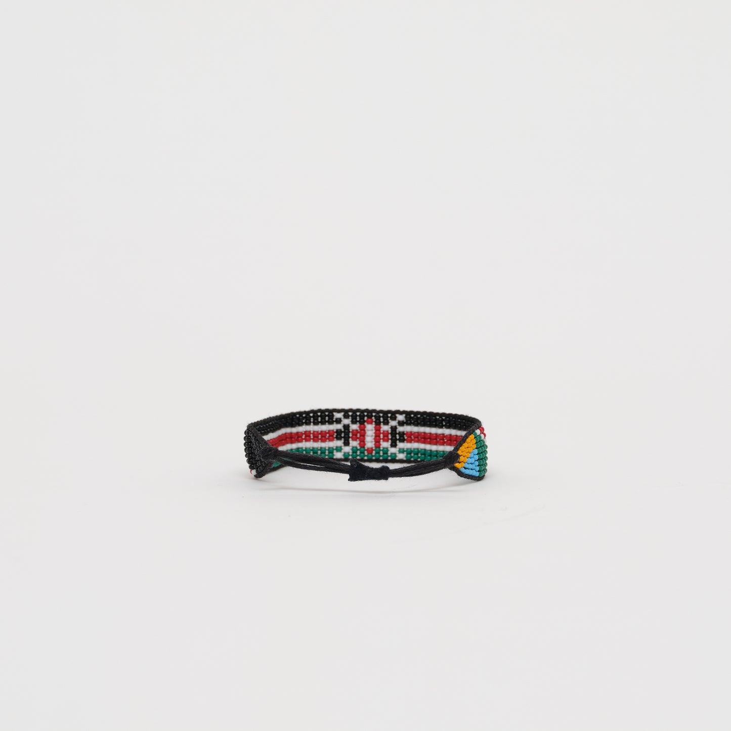 Woven Kenya Flag Bracelet