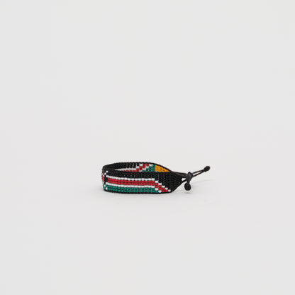 Woven Kenya Flag Bracelet