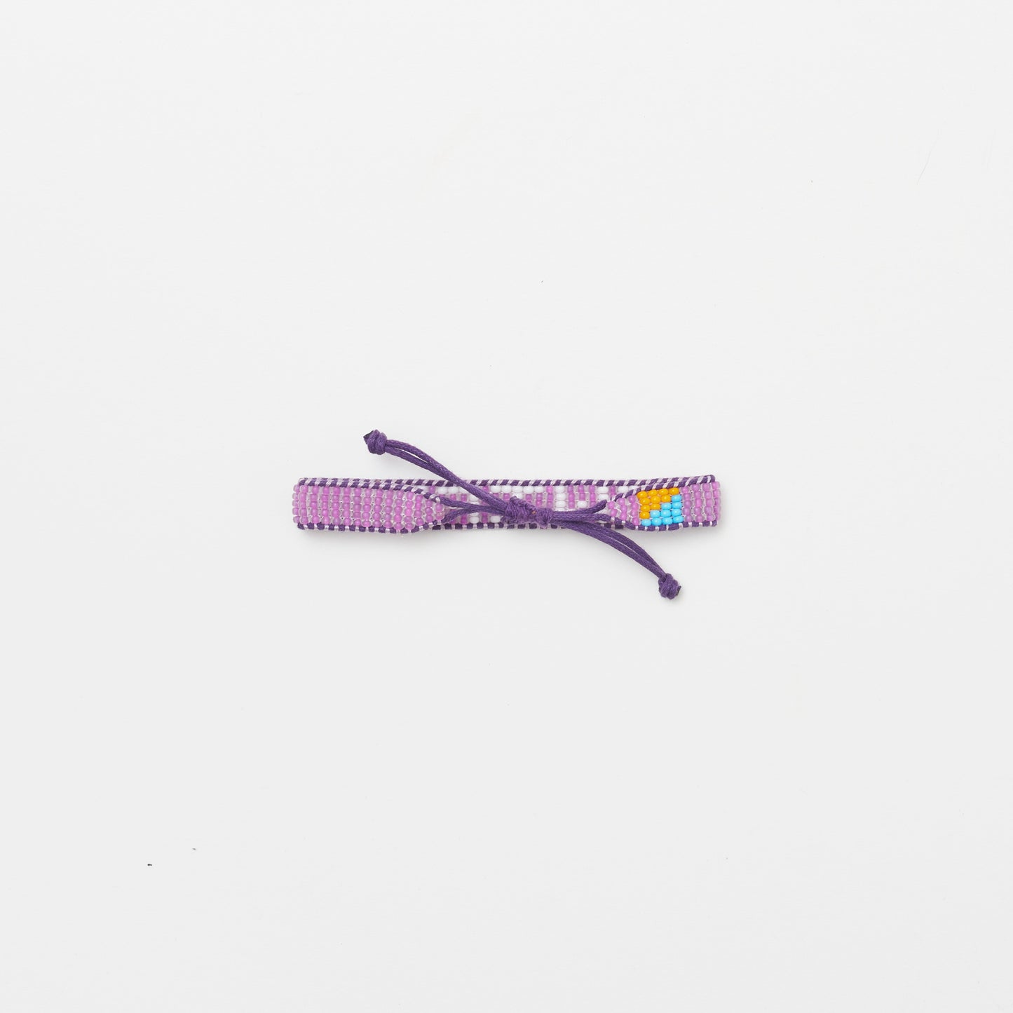 Woven SWIFTY Bracelet -  Lavendar/White