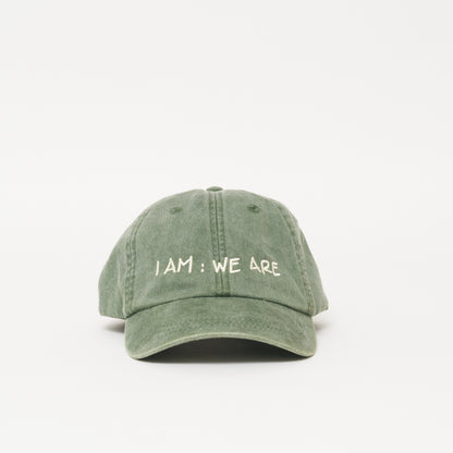 I AM WE ARE Hat - Moss Green