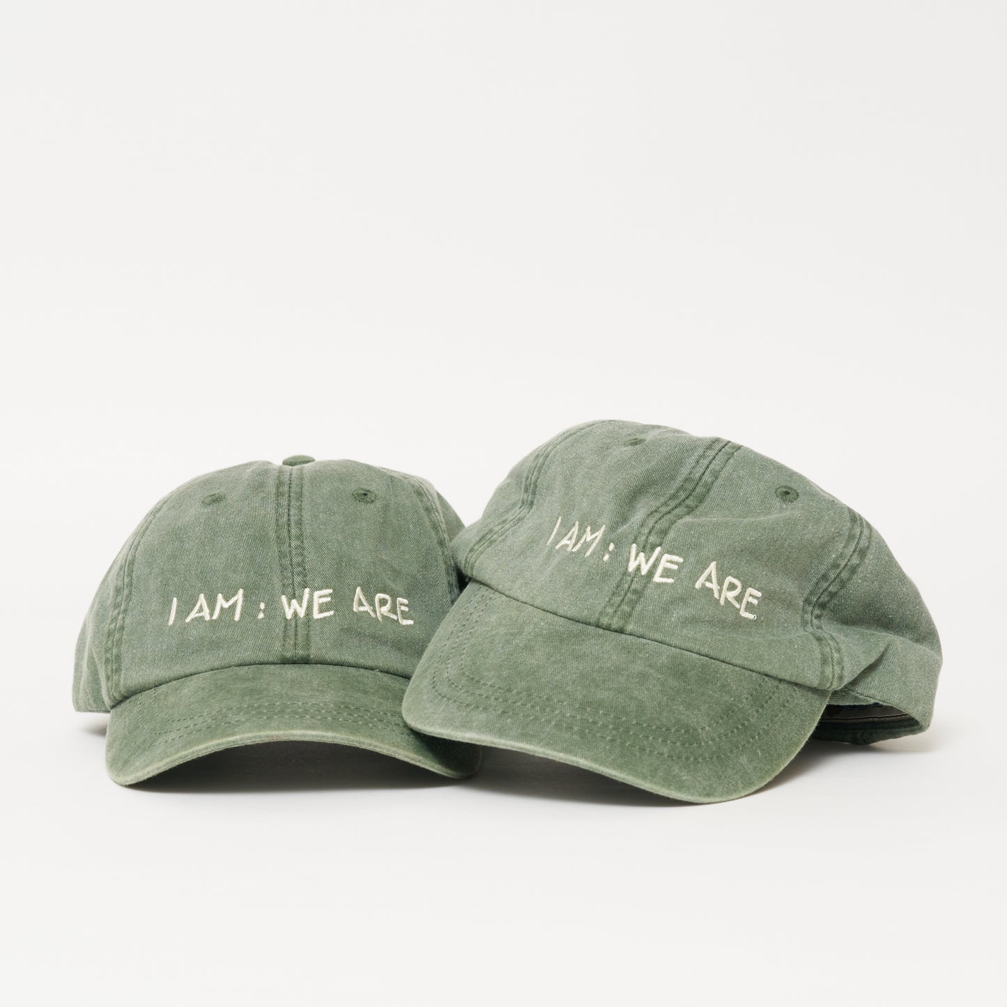 I AM WE ARE Hat - Moss Green