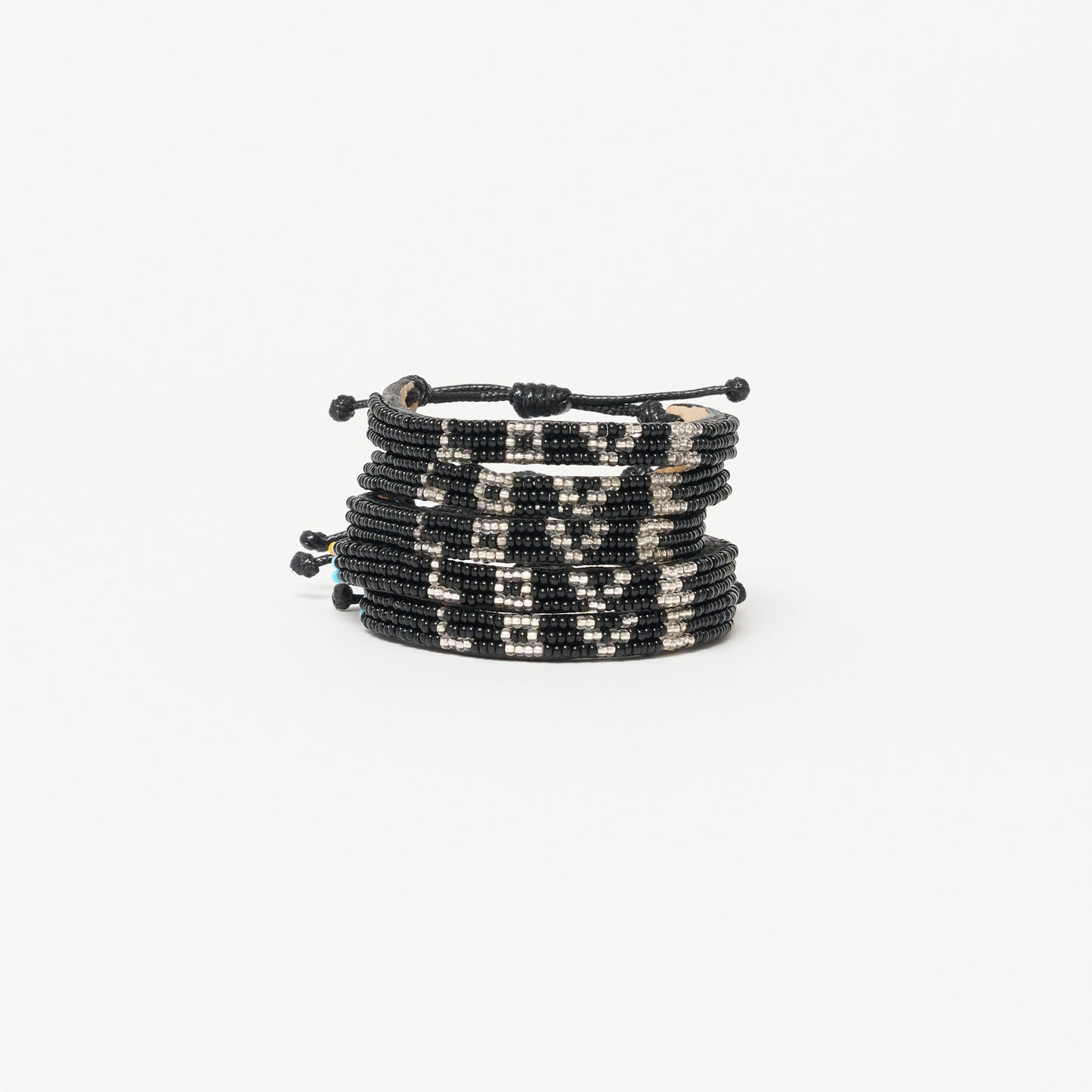 Skinny LOVE Bracelet Bundle - Black/Silver