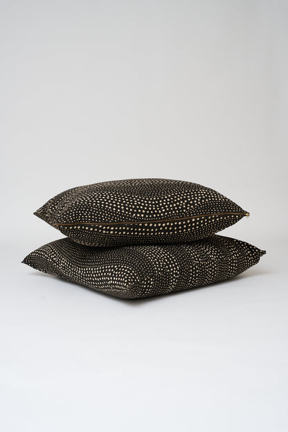 Guinea Fowl Dot Print Floor Pillow