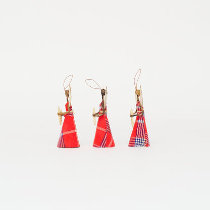 Maasai Angel Ornament Set