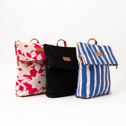 FINAL SALE: Backpack - Iris Brushstroke