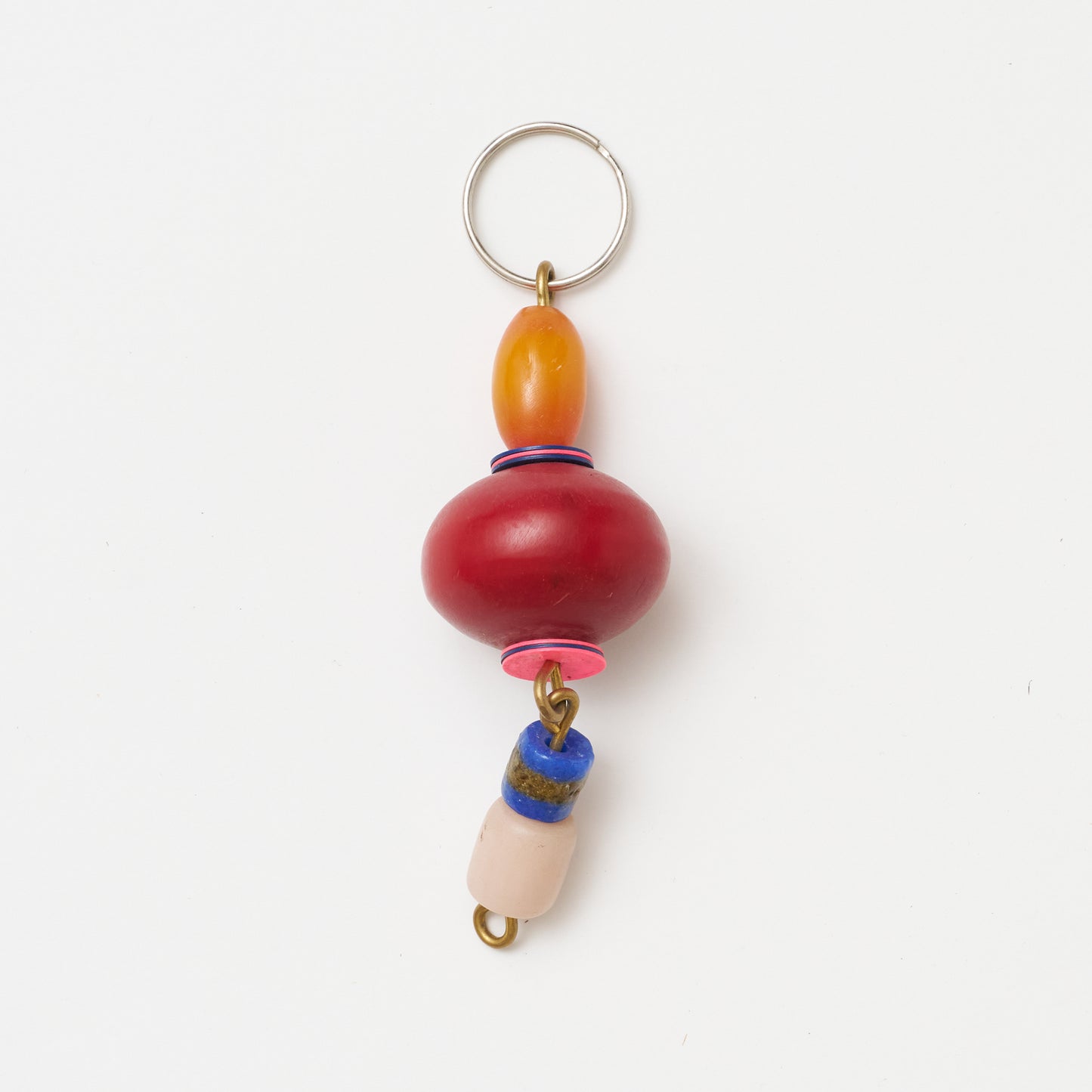 West African Beaded Key Chain