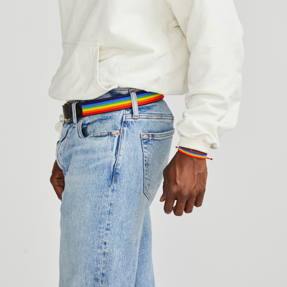 Belt - Rainbow Stripe