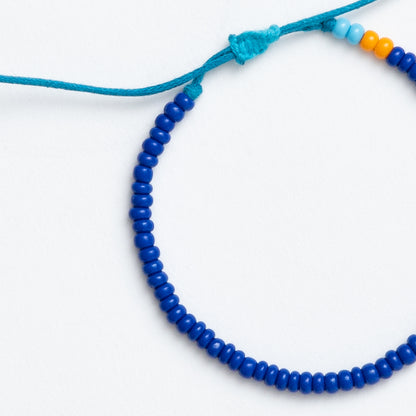 Single Strand Bracelet - Dark Blue