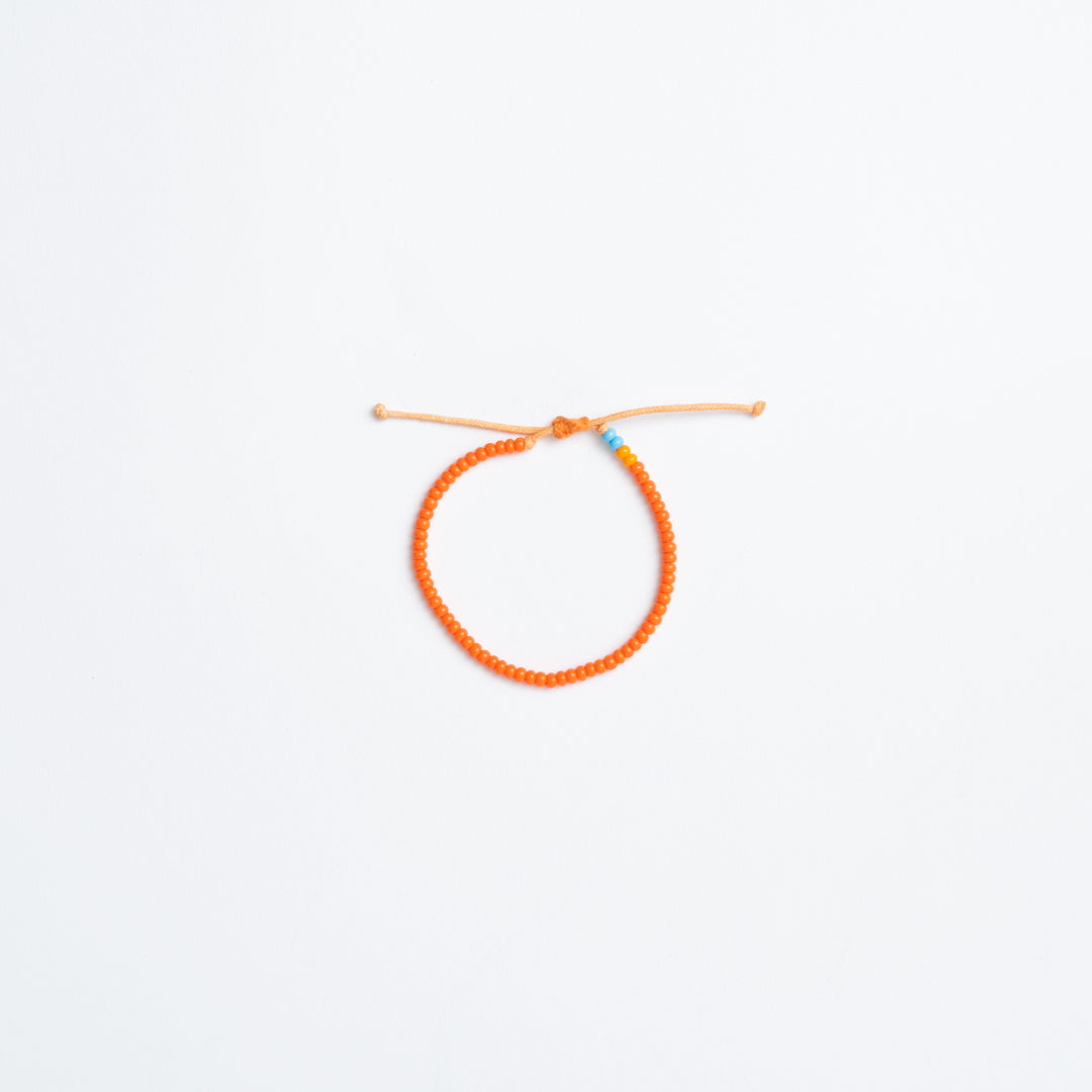 Single Strand Bracelet - Orange