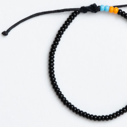 Single Strand Bracelet - Black