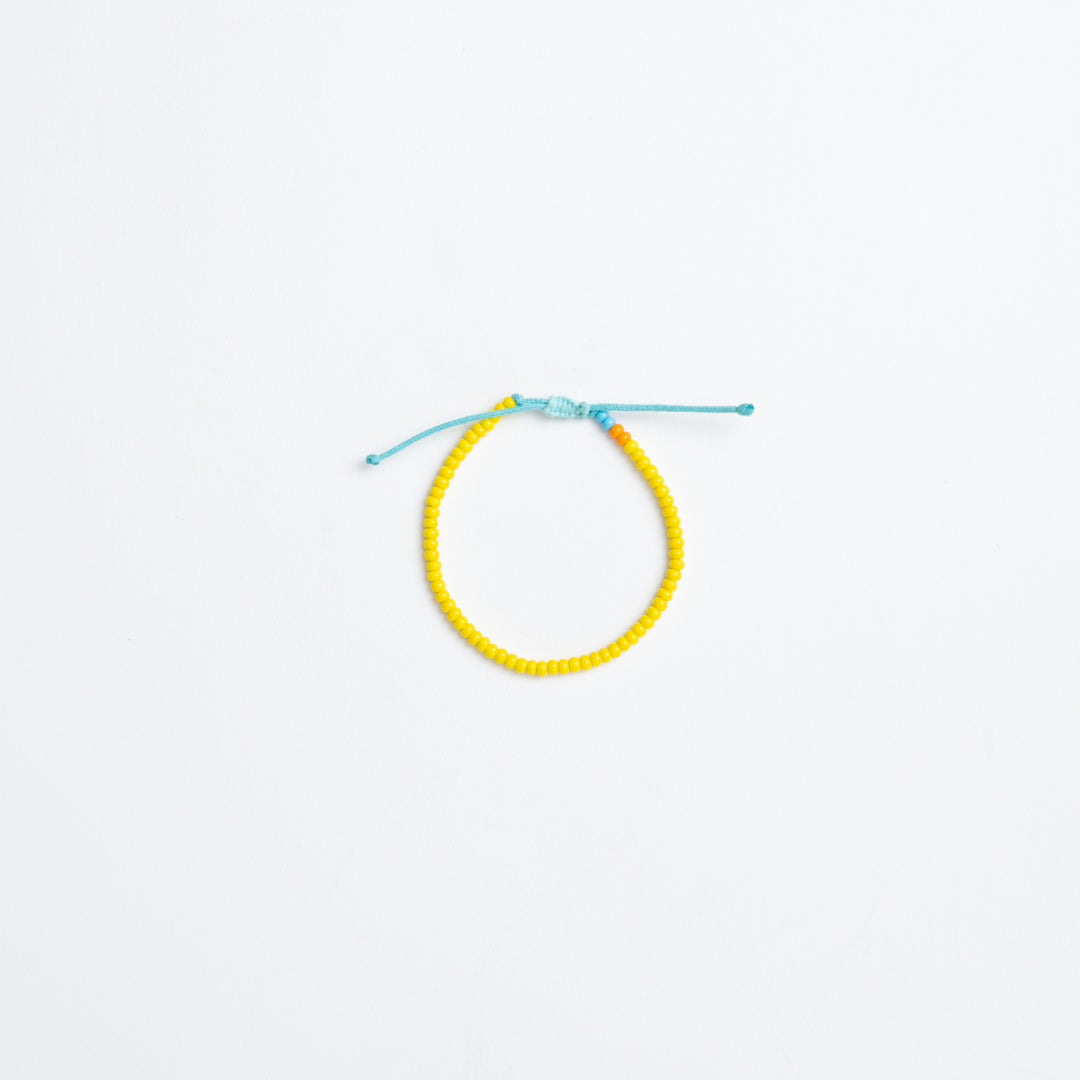 Single Strand Bracelet - Yellow