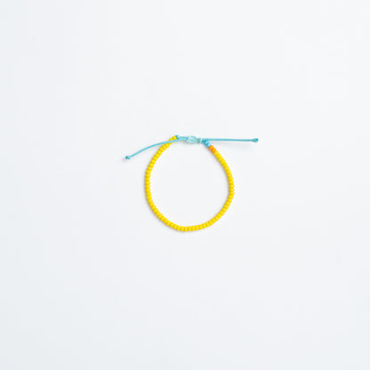 Single Strand Bracelet - Yellow