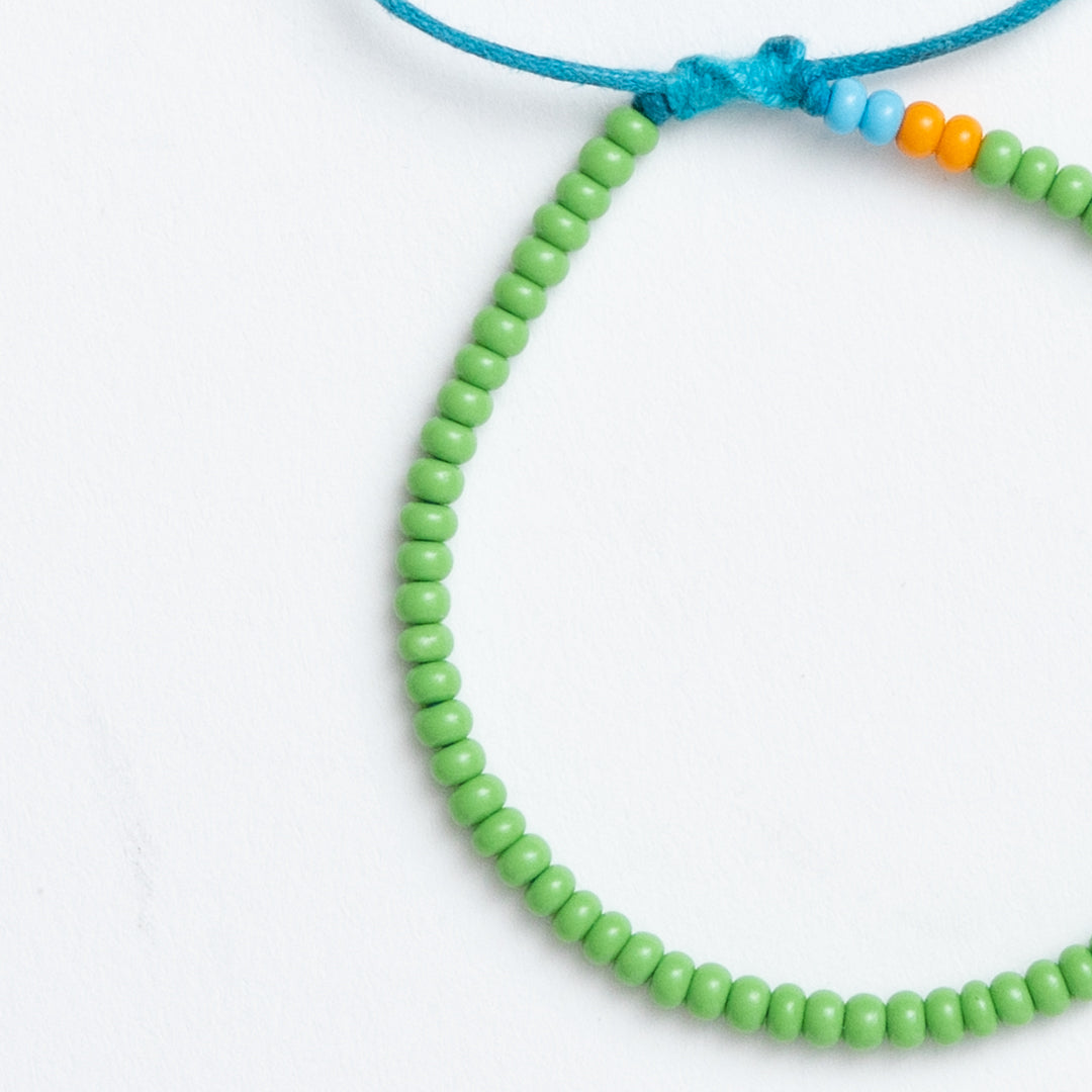 Single Strand Bracelet - Light Green