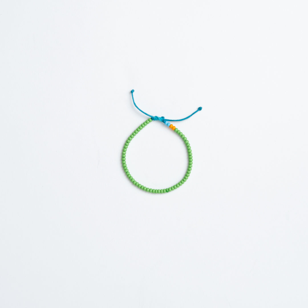 Single Strand Bracelet - Light Green