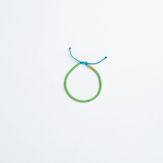 Single Strand Bracelet - Light Green