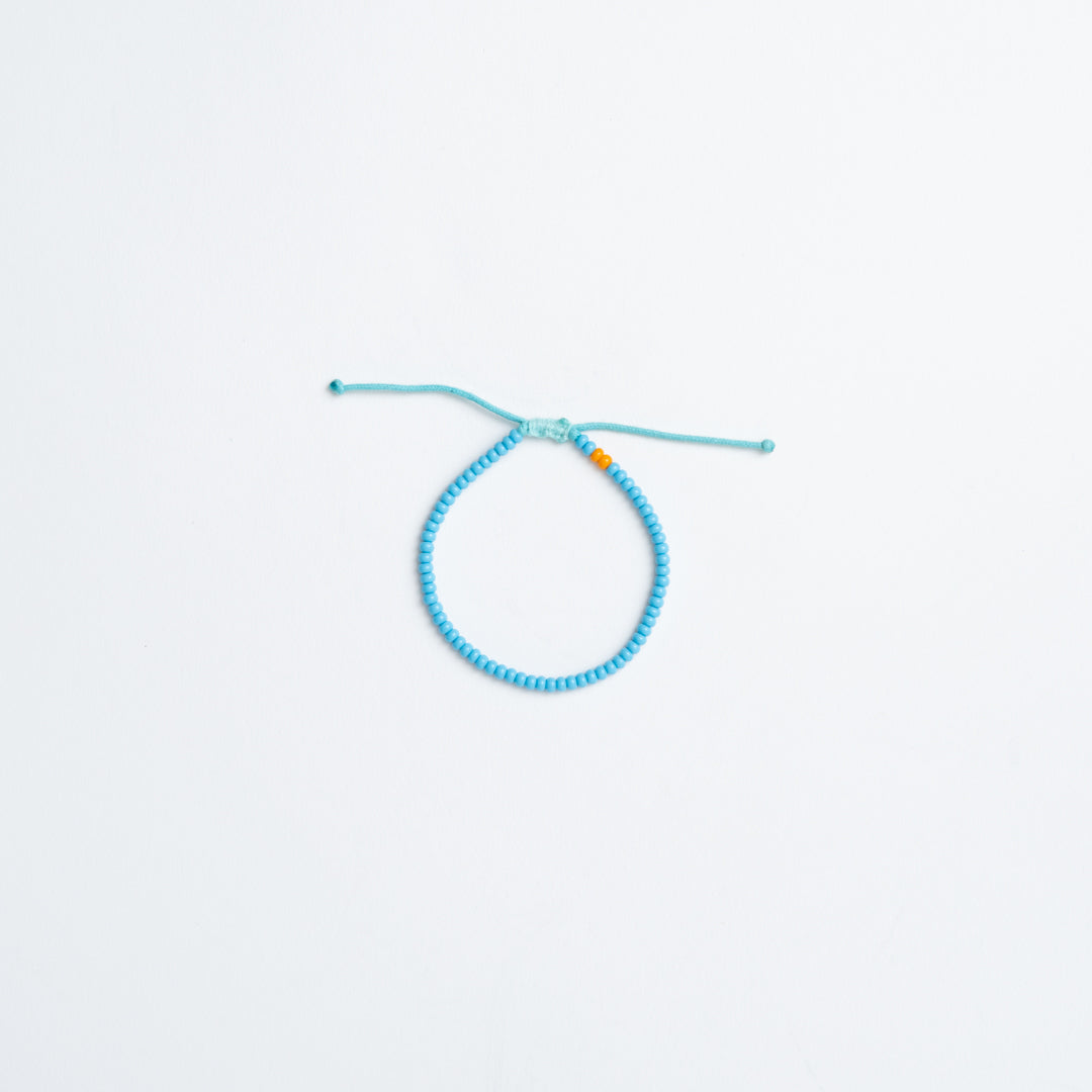 Single Strand Bracelet - Light Blue