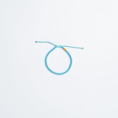 Single Strand Bracelet - Light Blue