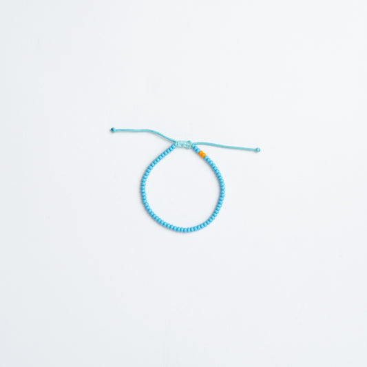 Single Strand Bracelet - Light Blue