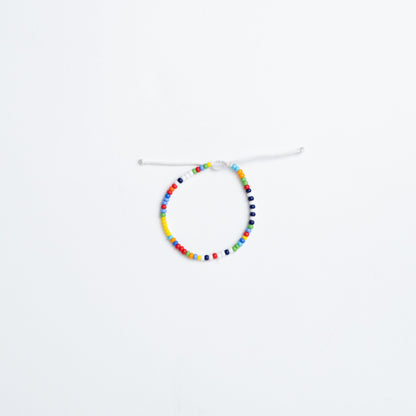 Single Strand Bracelet - Rainbow Multi