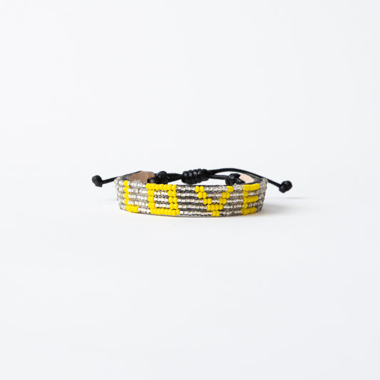 LOVE Bracelet - Silver/Yellow